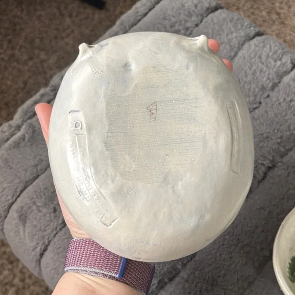 Floral Ceramic Bowls Set - White and Yellow - Picture 7 of 9